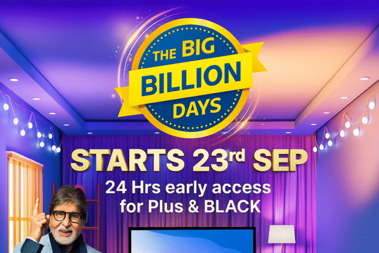 Flipkart Big Billion Days Sale 2025 banner