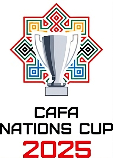 Official CAFA Nations Cup 2025 logo with trophy design
