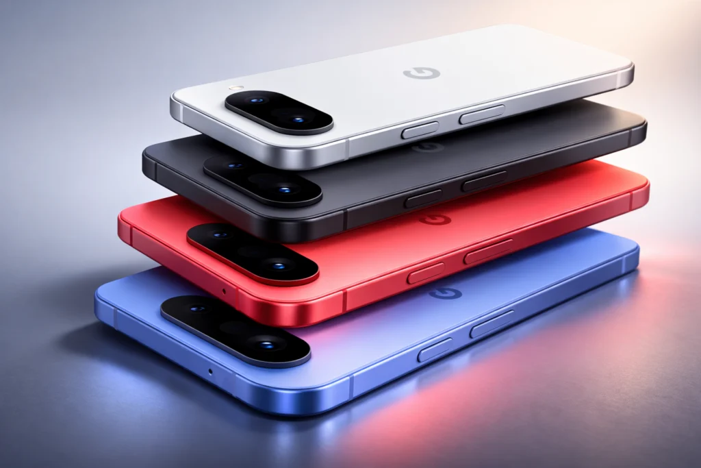 Google Pixel 10a showing clean Android interface.