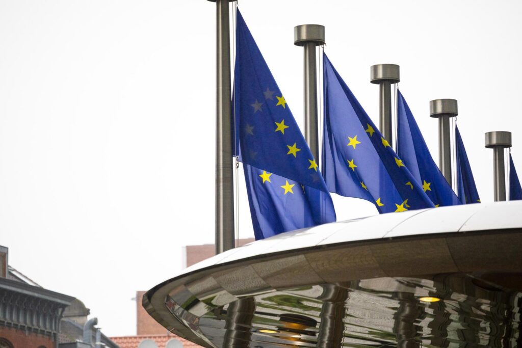 European Union leaders discussing trade agreement