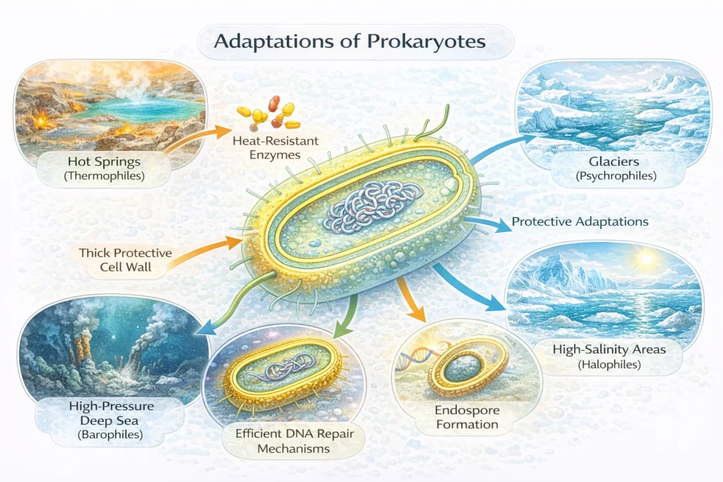 Adaptations of Prokaryote