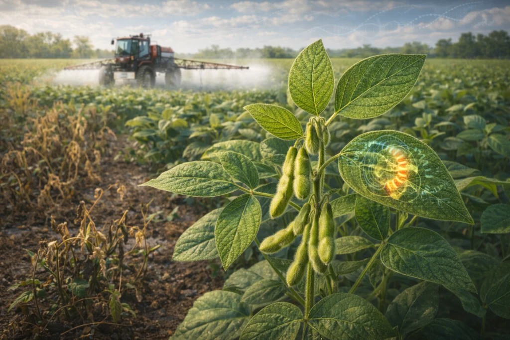 Herbicide-Resistant Soybean