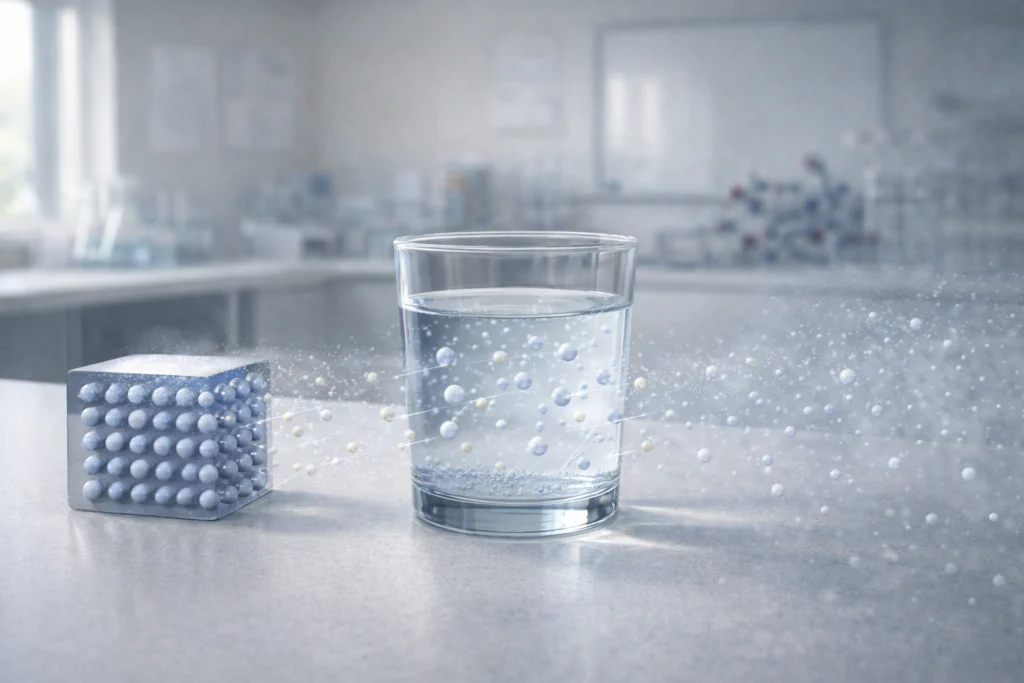 Particles of Matter Attract Each Other