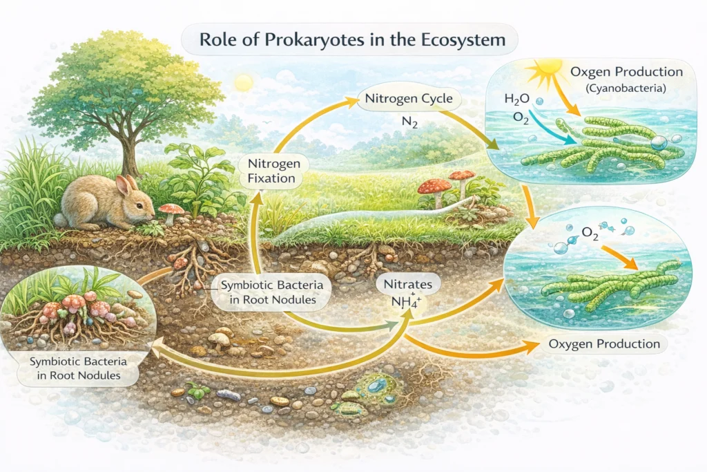 Role of Prokaryote in Ecosystem