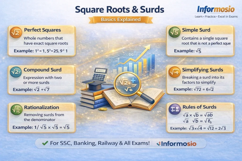 Square Roots and Surds in Quantitative Aptitude – Complete Guide