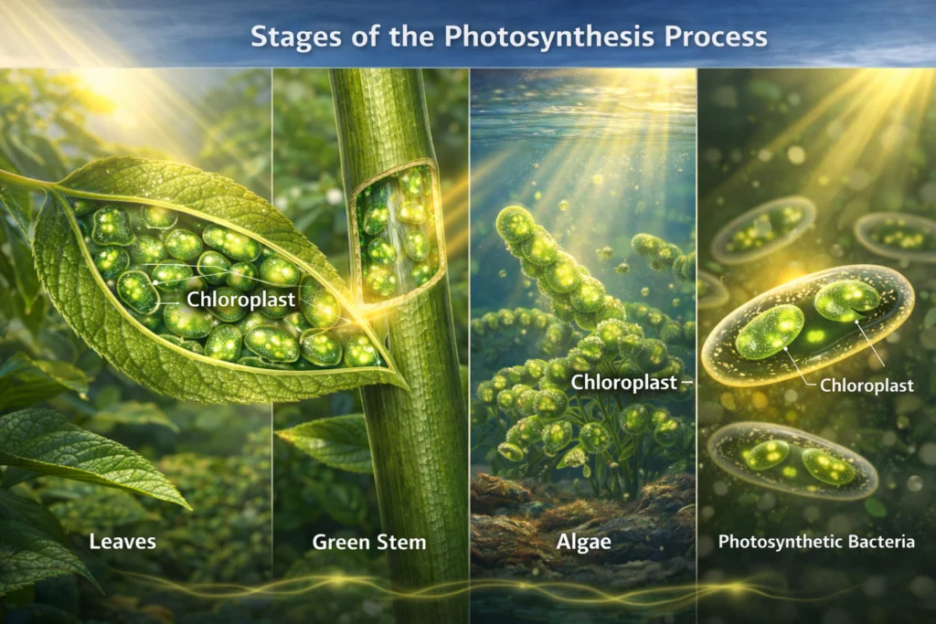 Stages of the Photosynthesis Process