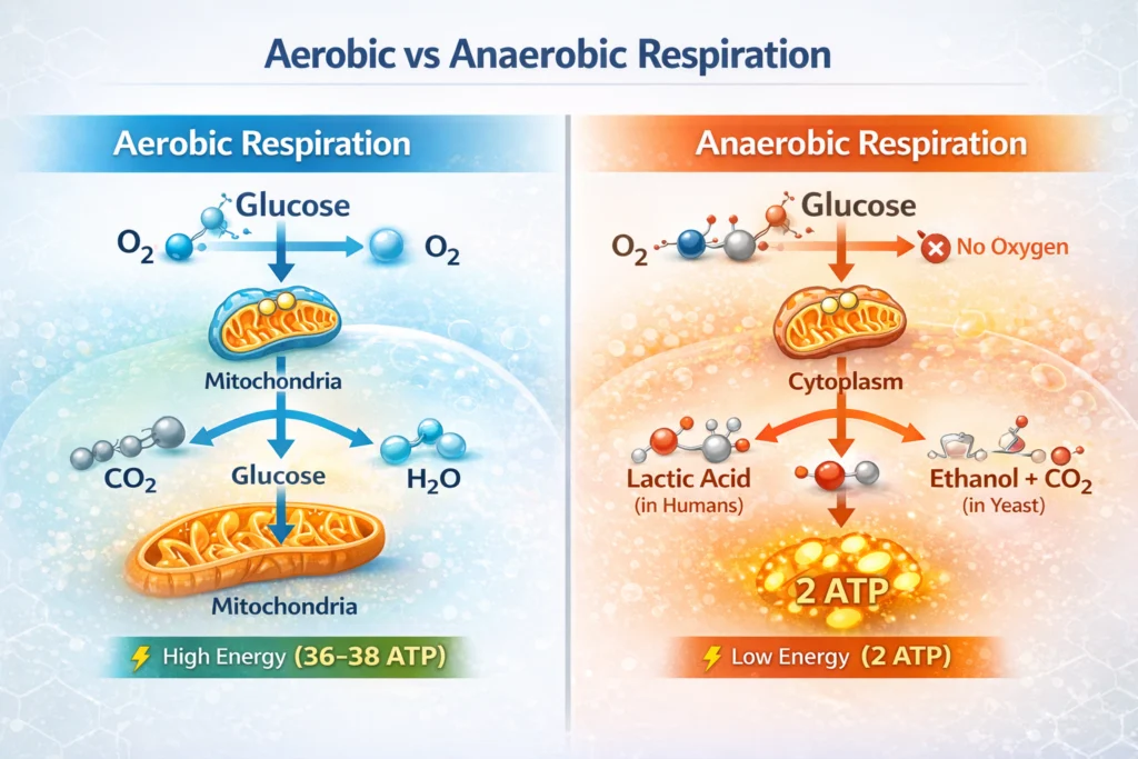 Aerobic vs Anaerobic Respiration