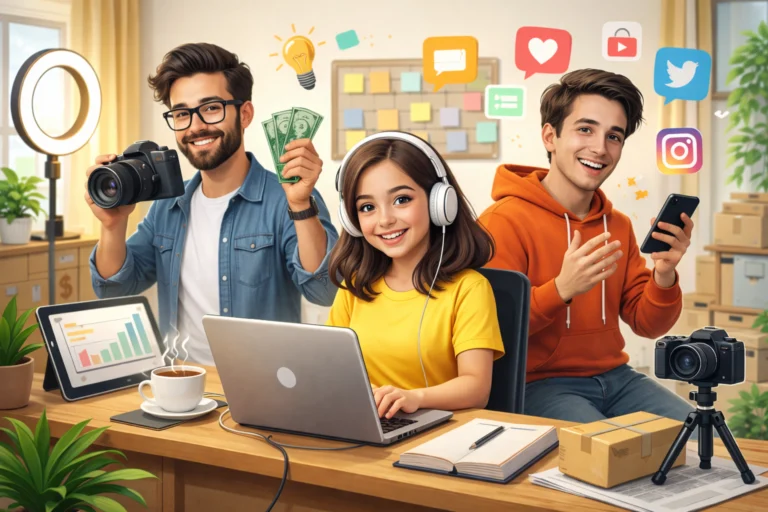 Best side hustles for remote work from home setup