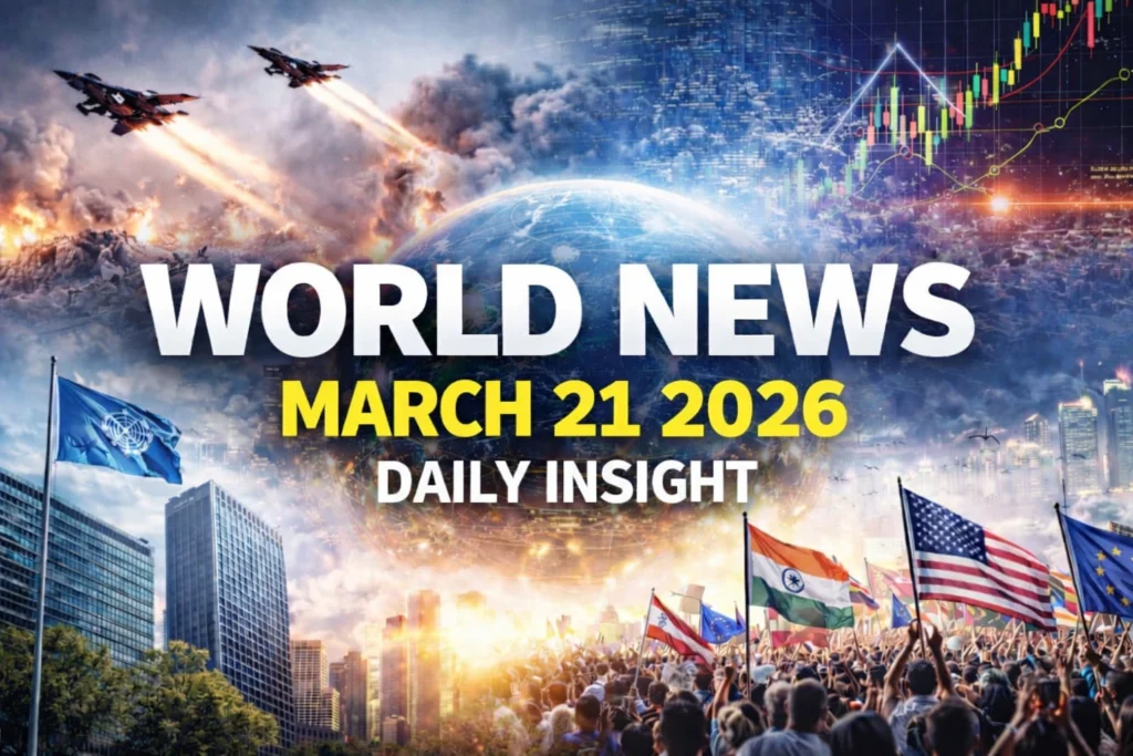 Global Breaking News March 21