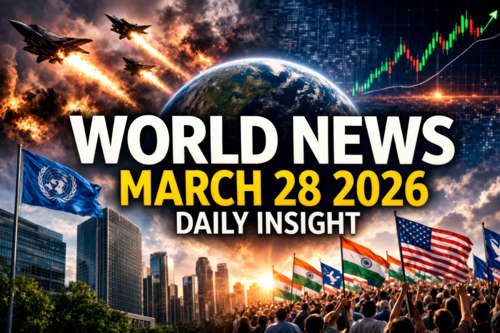 Global Breaking News March 28 2026