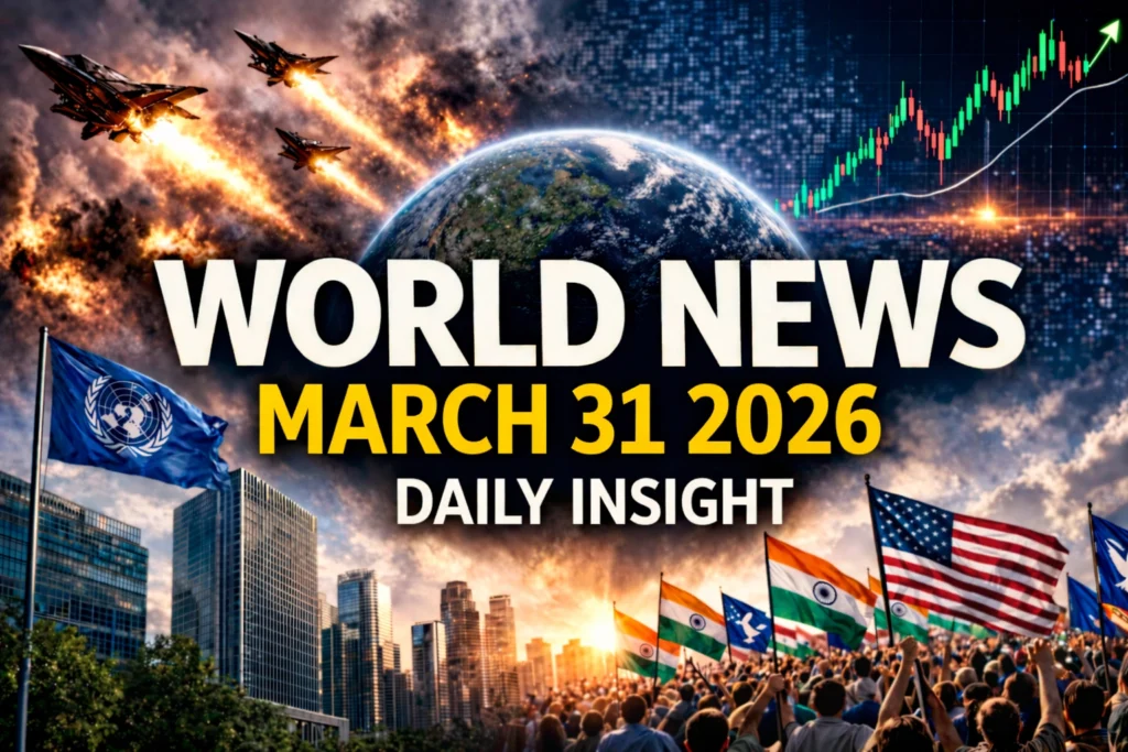 Global breaking news 31 March 2026