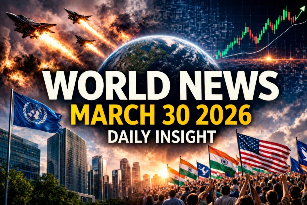 global breaking news 30 march