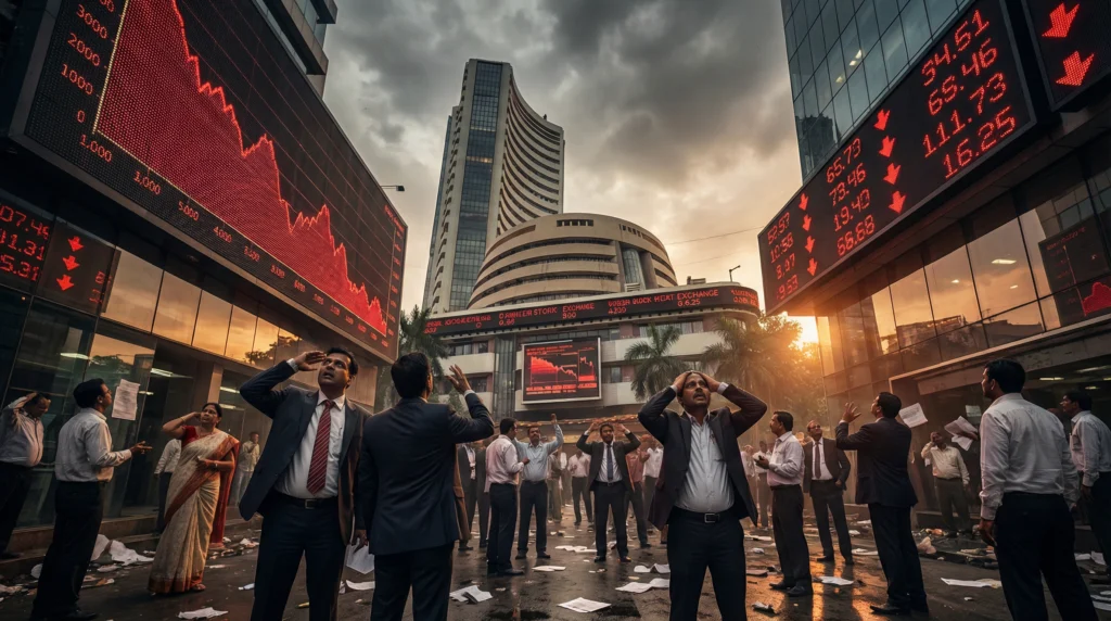 stock market crash India