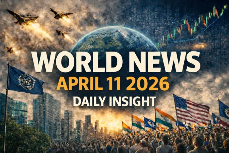 April 11 2026 news