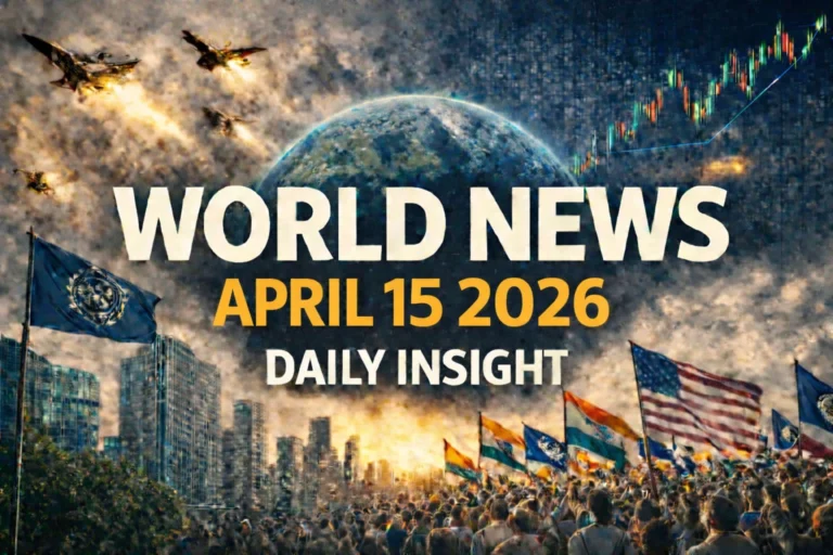 April 15 2026 news