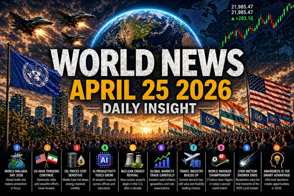 April 25 2026 daily insight