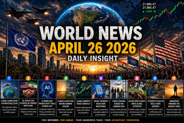 April 26 2026 daily insight