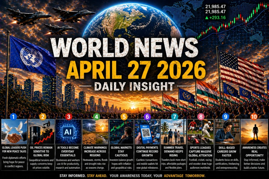 April 27 2026 daily insight