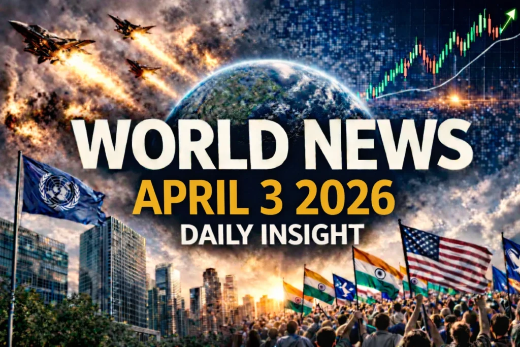April 3 2026 news