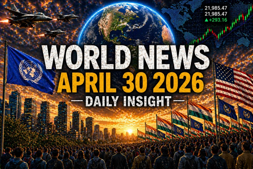 April 30 2026 daily insight