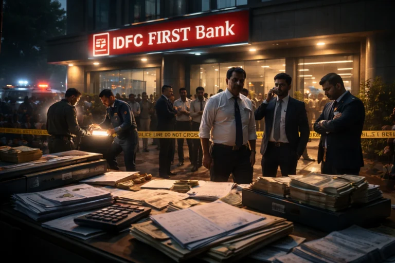 IDFC First Bank scam