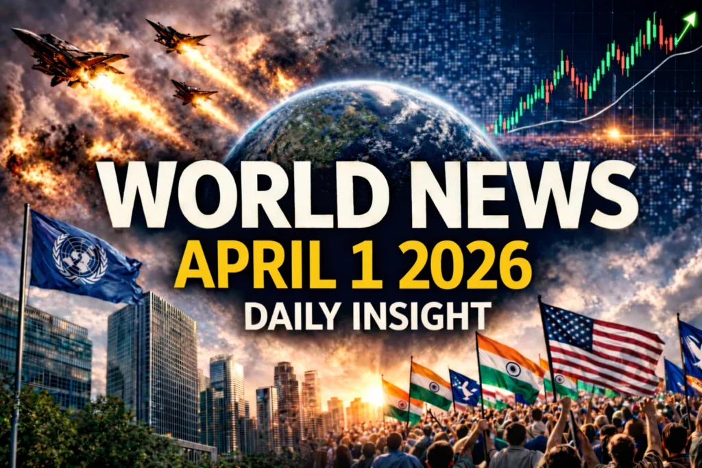 Global Breaking News April 1, 2026