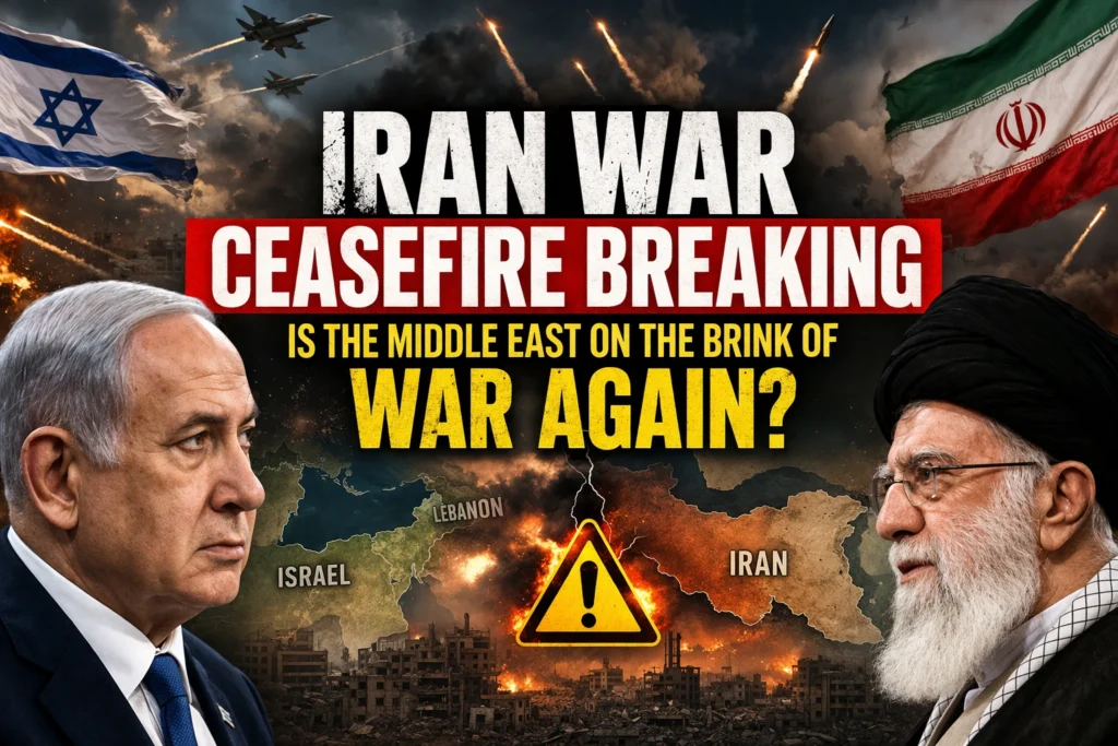 Iran war ceasefire news