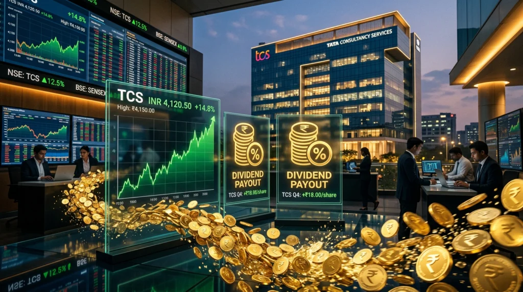 TCS dividend history