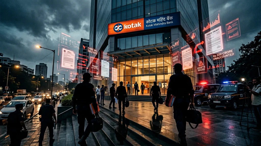 Kotak Mahindra Bank fraud investigation ED