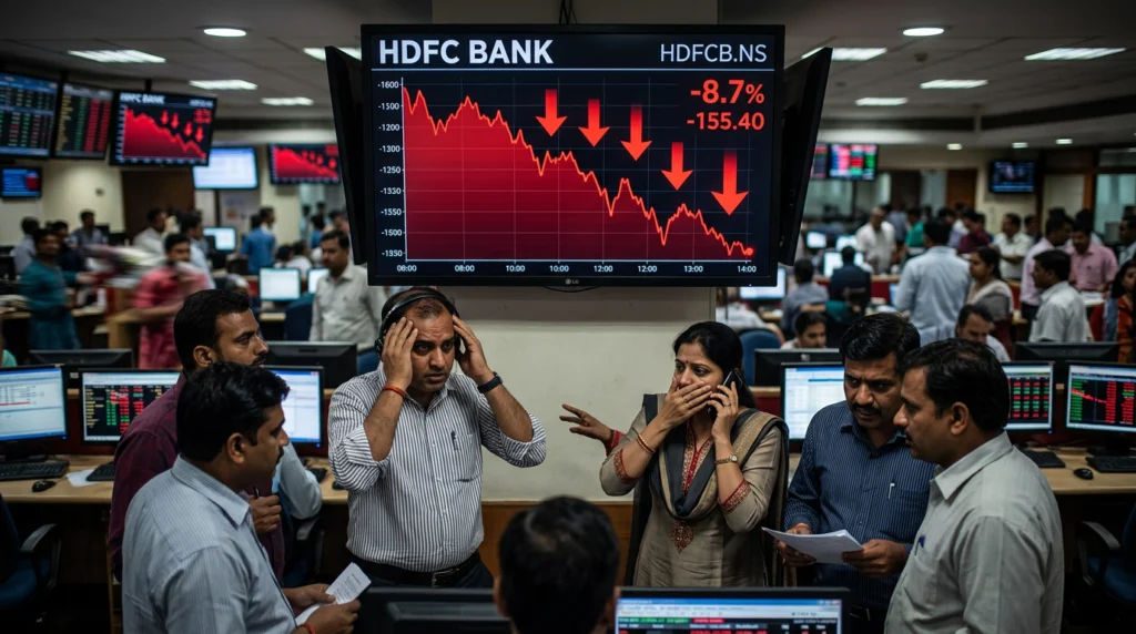 HDFC Bank crash