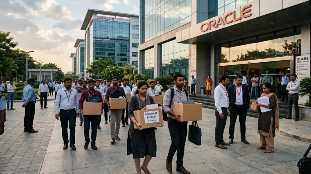 Oracle layoffs India