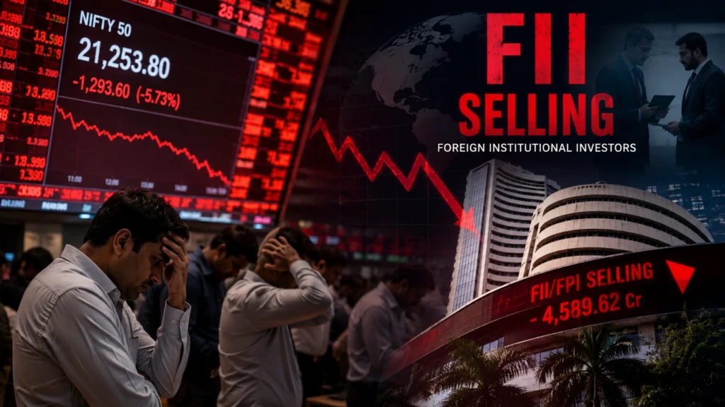 FII Selling Stocks