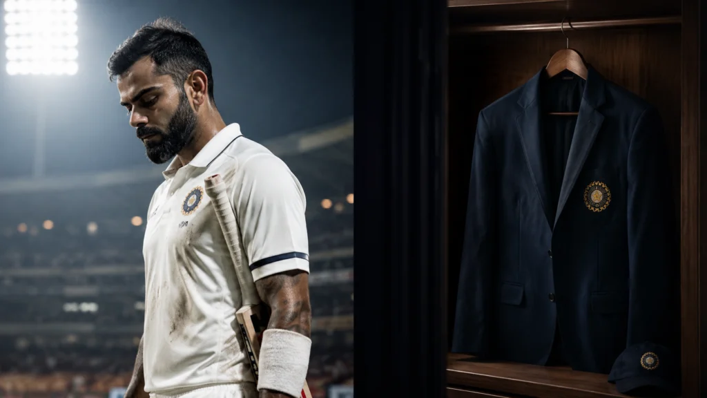 Virat Kohli captaincy exit emotional moment