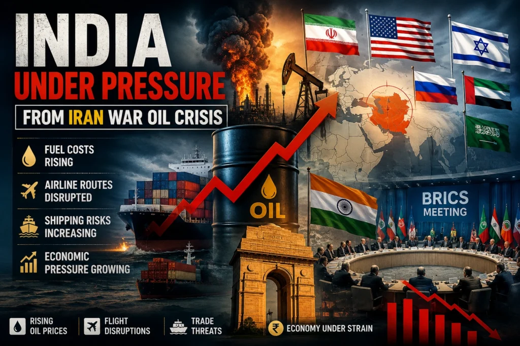 India under pressure from Iran war oil crisis
