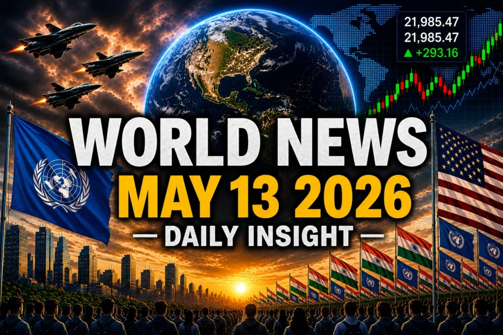 May 13 2026 global news
