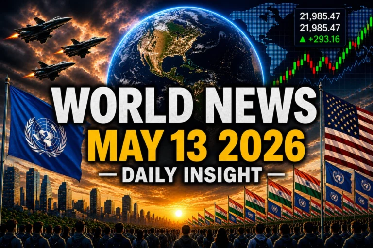 May 13 2026 global news