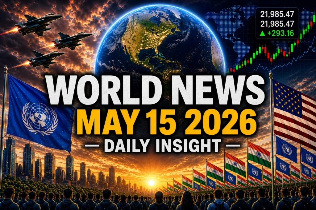 May 15 2026 global news