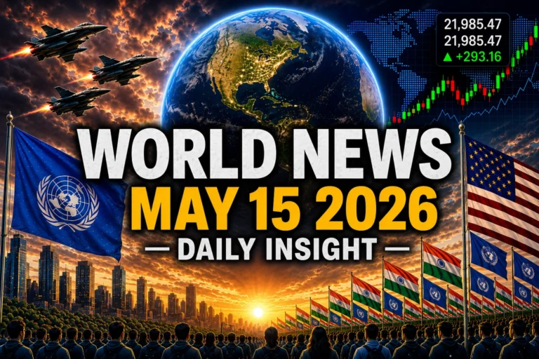 May 15 2026 global news