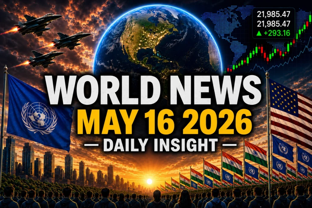 May 16 2026 global news