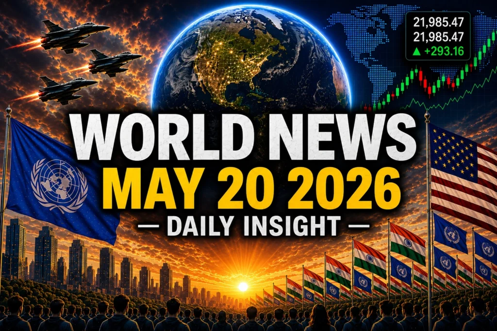 May 20 2026 global news