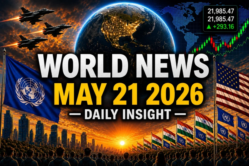 May 21 2026 global news