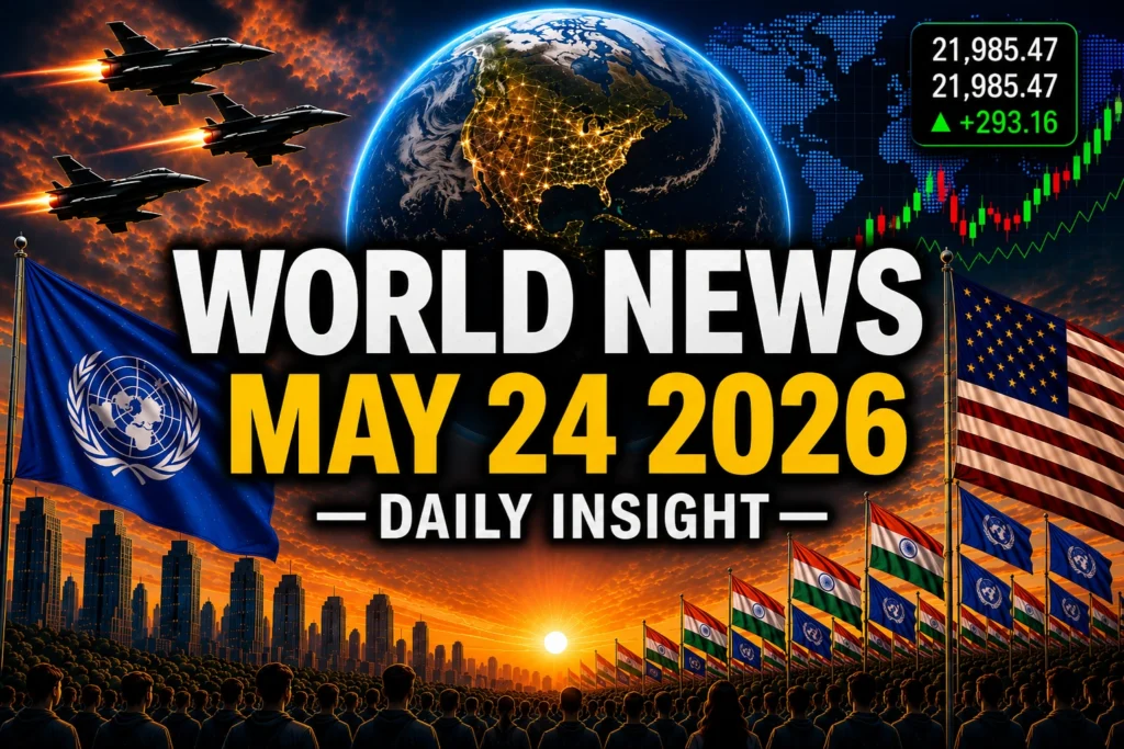 May 24 2026 global news