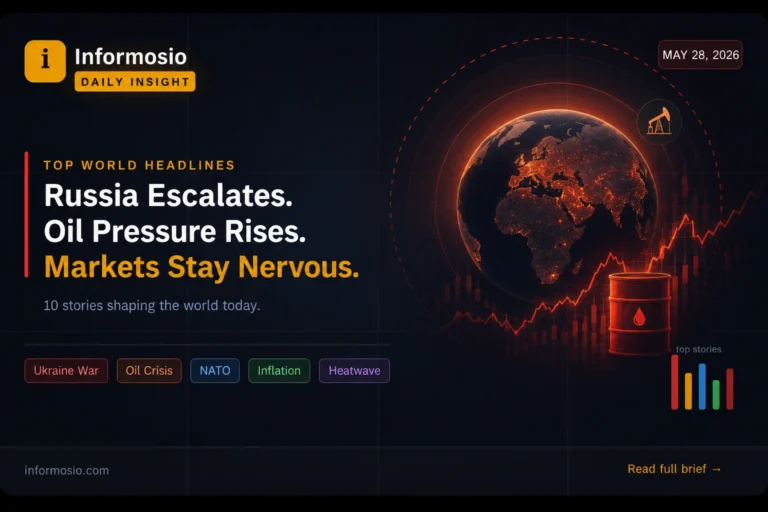 daily global news summary may 28 2026
