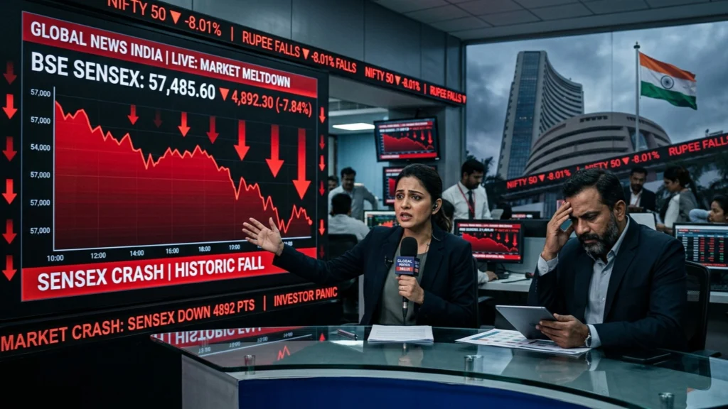 Indian markets bleeding